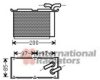 VAN WEZEL 58004305 Intercooler, charger